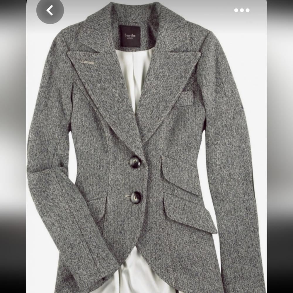 Smythe Herringbone Blazer